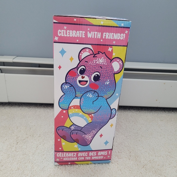 New in box - Cheer Bear Care Bears (rainbow) special collector's edition - Picture 3 of 6